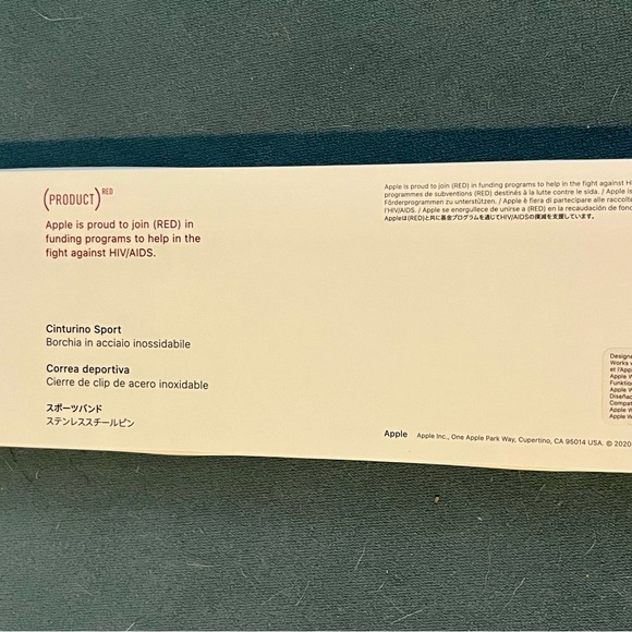 NIB Apple Watch Sport band - Picture 3 of 4